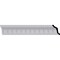 Ekena Millwork 5"H x 3 7/8"P x 6 1/2"F x 94 3/8"L, (2 3/8" Repeat), Scott Crown Moulding MLD05X03X06SC - alternate 1